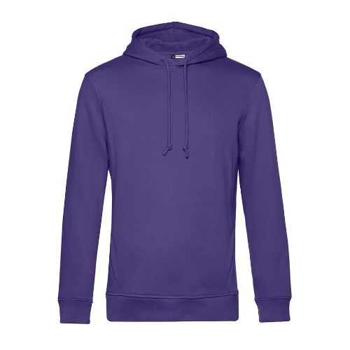 B & C Collection B&C Organic Hoodie Radiant Purple